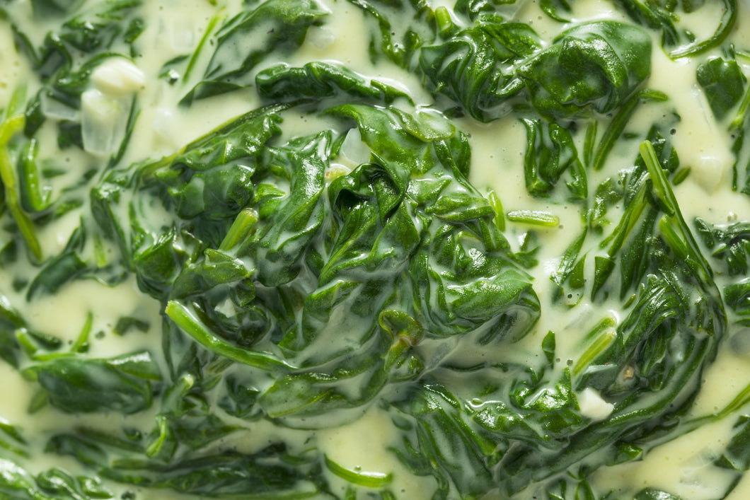 Gratin d'Epinards (Creamed Spinach)