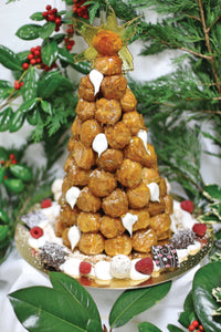 Croquembouche Christmas Tree